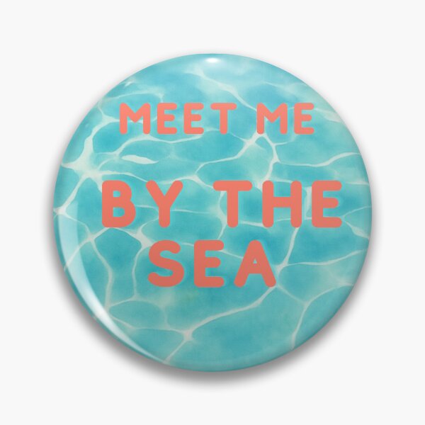 Item preview, Meet Me by the Sea | Summer Pool Water Aesthetic | Beach Vacation Vibes designed and sold by VariusDesigns.