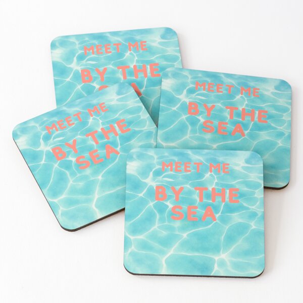 Item preview, Meet Me by the Sea | Summer Pool Water Aesthetic | Beach Vacation Vibes designed and sold by VariusDesigns.