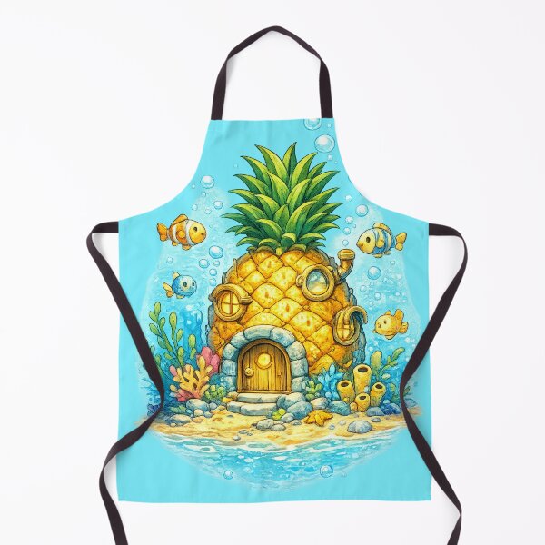 Item preview, Pineapple House Underwater Fantasy Fish Ocean Cute Cottage Design designed and sold by irfanshikh.