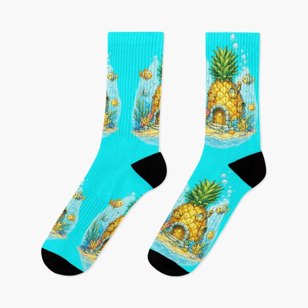 Item preview, Pineapple House Underwater Fantasy Fish Ocean Cute Cottage Design designed and sold by irfanshikh.