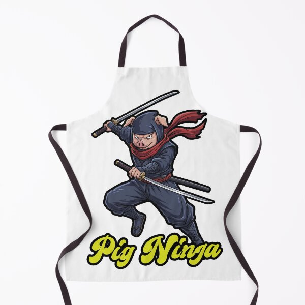 Item preview, Pig ninja -manga style character- designed and sold by LOVEARTDESIGN.