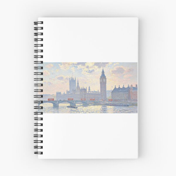 Item preview, London scene with bridge and famous red buses designed and sold by carlsmart1.