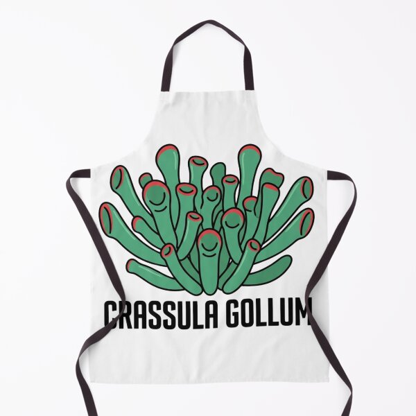 Item preview, Minimalist Crassula Gollum Botanical Graphic designed and sold by GreenDivisionJP.