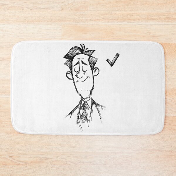 Item preview, Satisfied Face with Check Mark | Happy Day Expression Gift designed and sold by FMproject.