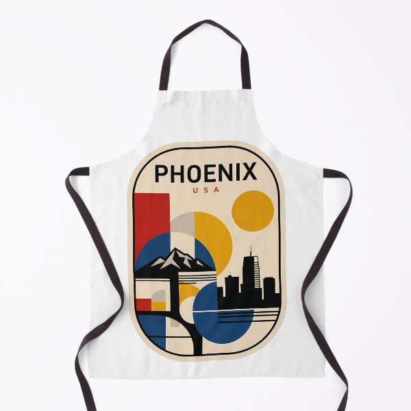 Item preview, Retro Phoenix Arizona Geometric City Skyline designed and sold by k3rstman1.