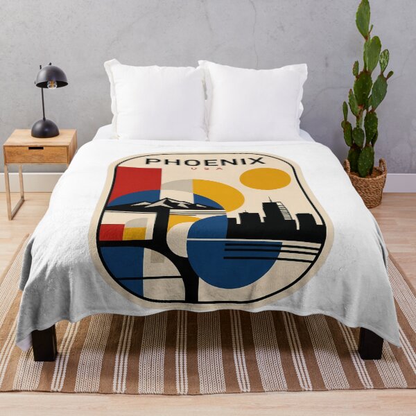 Item preview, Retro Phoenix Arizona Geometric City Skyline designed and sold by k3rstman1.