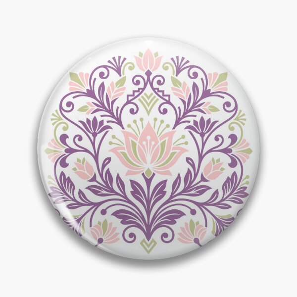 Item preview, Floral ornament in scandinavian folk style designed and sold by LiluGross.