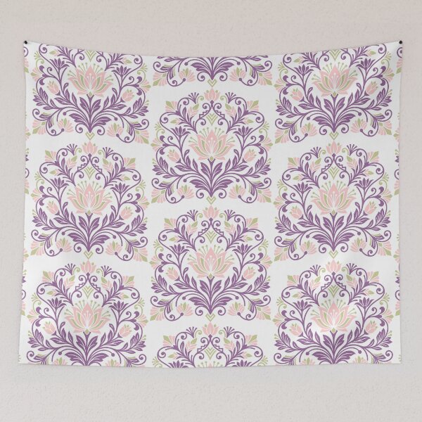 Item preview, Floral ornament in scandinavian folk style designed and sold by LiluGross.