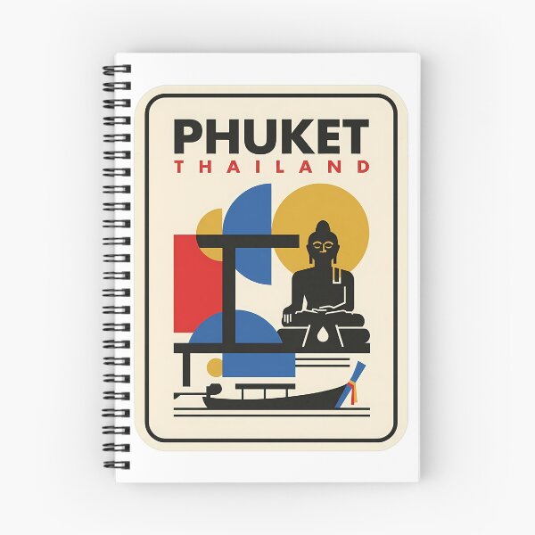 Item preview, Retro Phuket Thailand Big Buddha Longtail Boat designed and sold by k3rstman1.