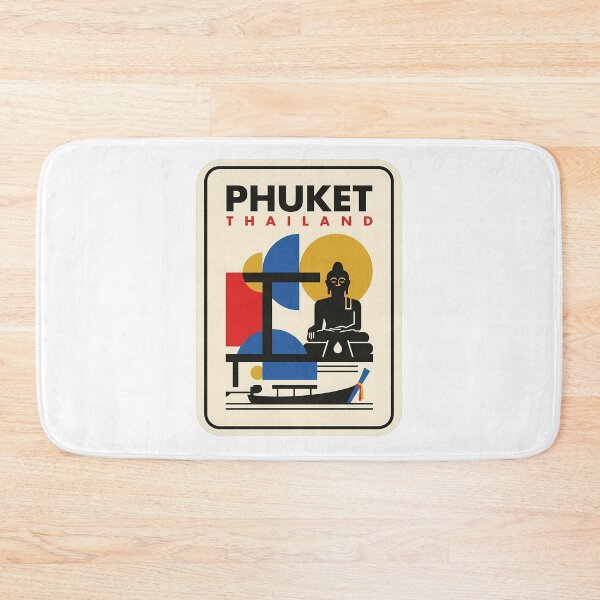 Item preview, Retro Phuket Thailand Big Buddha Longtail Boat designed and sold by k3rstman1.