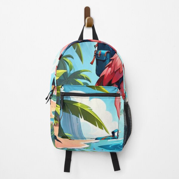 Item preview, Adventurous flamingo designed and sold by ZeusGallery.