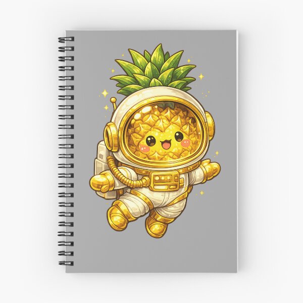 Item preview, Cute Astronaut Pineapple Space Suit Funny Kawaii Fruit Design designed and sold by irfanshikh.