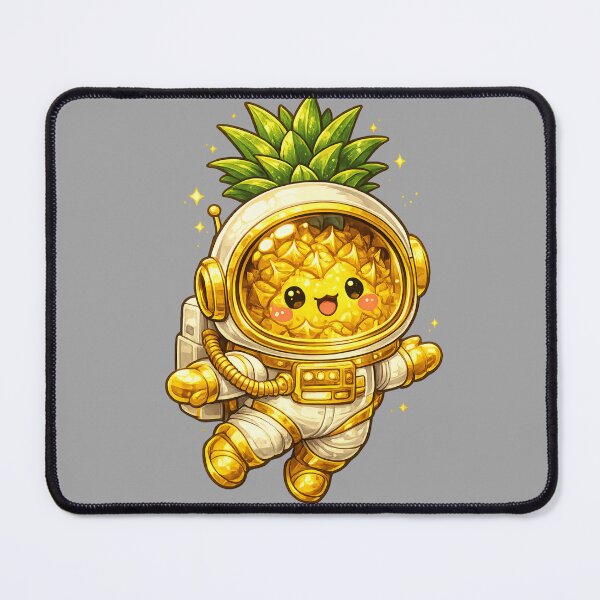 Item preview, Cute Astronaut Pineapple Space Suit Funny Kawaii Fruit Design designed and sold by irfanshikh.