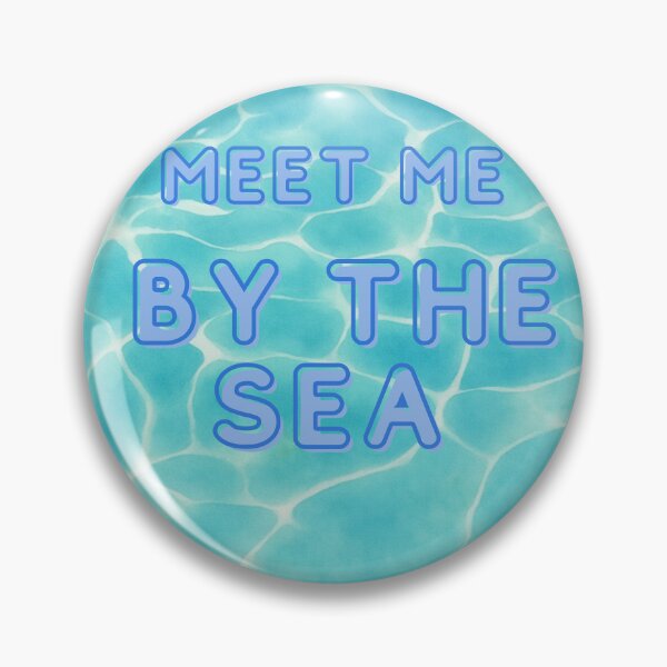 Item preview, Meet Me by the Sea | Coastal Summer Typography | Ocean Inspired Design designed and sold by VariusDesigns.