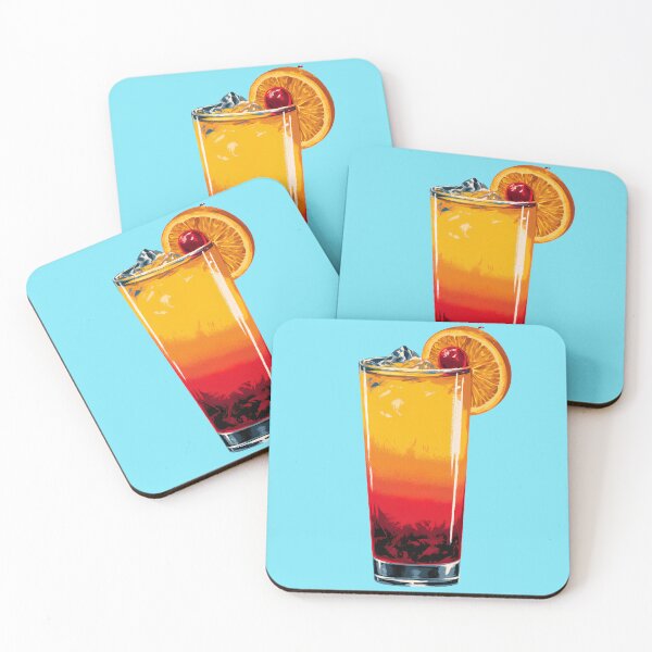 Item preview, Tequila Sunrise Glow Cocktail designed and sold by daila70.