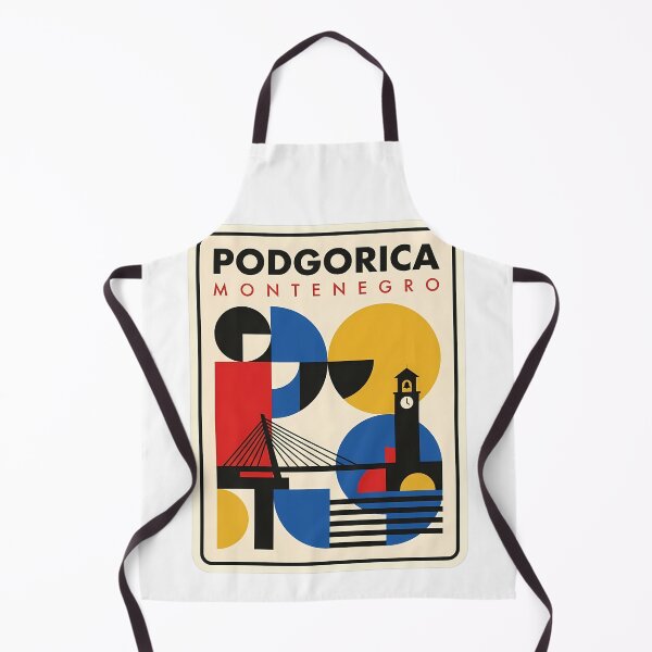 Item preview, Podgorica Montenegro Geometric Modernist City Landmark designed and sold by k3rstman1.