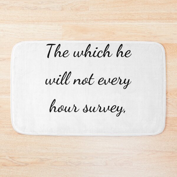 Item preview, "The which he will not every hour survey," - handwriting black designed and sold by ariksworld.