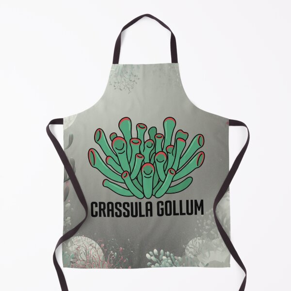 Item preview, Minimalist Crassula Gollum Botanical Graphic designed and sold by GreenDivisionJP.