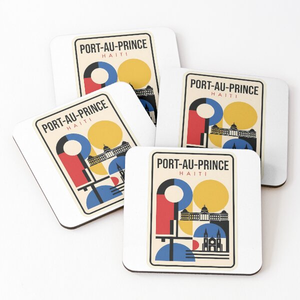 Item preview, Port-au-Prince Haiti Mid Century Modern Cityscape designed and sold by k3rstman1.