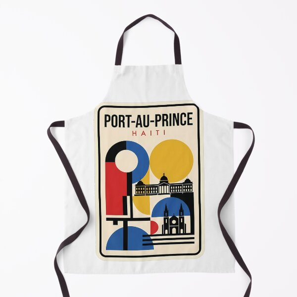 Item preview, Port-au-Prince Haiti Mid Century Modern Cityscape designed and sold by k3rstman1.