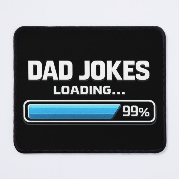 Item preview, Dad Jokes Loading – Funny Fatherhood Graphic designed and sold by Snedsdigital.