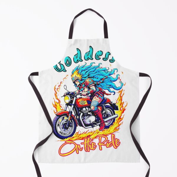 Item preview, Goddess On The Ride Fantasy Motorcycle Warrior designed and sold by Neer arts.