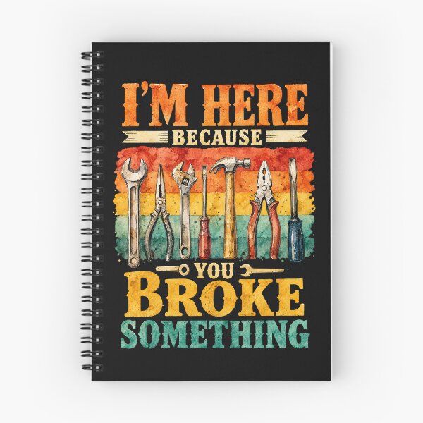 Item preview, I'm Here Because You Broke Something Funny Mechanic Handyman Shirt designed and sold by Uglyandcute.