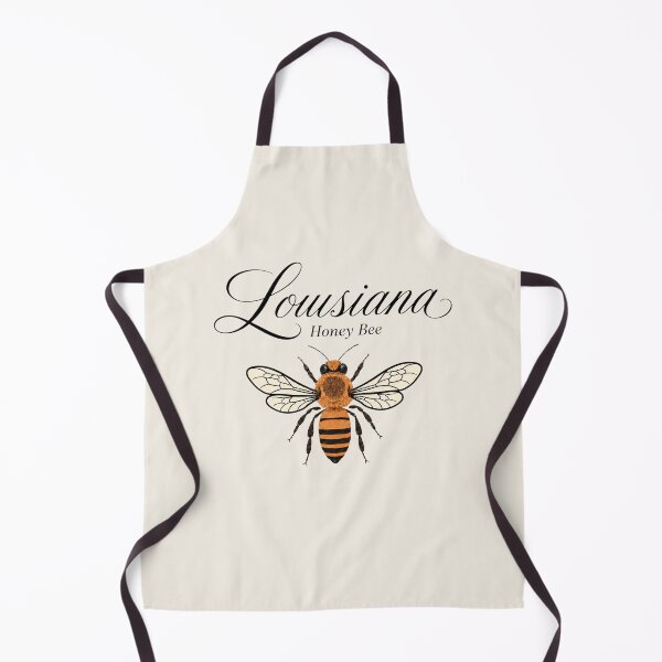 Item preview, Louisiana Honey Bee State Insect Retro Poster designed and sold by The-Drip-Studio.