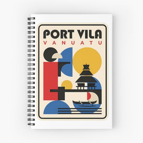 Item preview, Port Vila Vanuatu Tropical Abstract Geometric Travel designed and sold by k3rstman1.