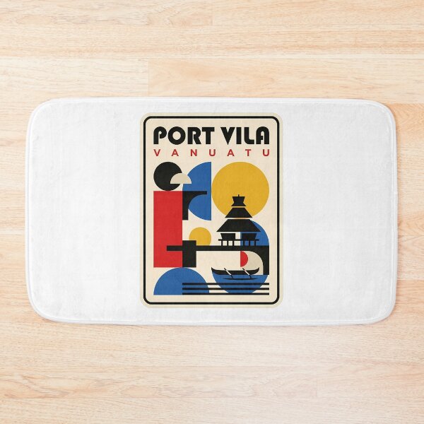 Item preview, Port Vila Vanuatu Tropical Abstract Geometric Travel designed and sold by k3rstman1.