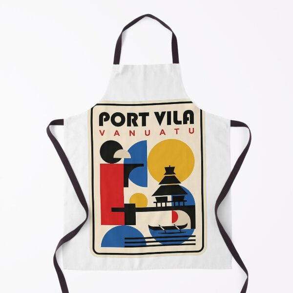 Item preview, Port Vila Vanuatu Tropical Abstract Geometric Travel designed and sold by k3rstman1.