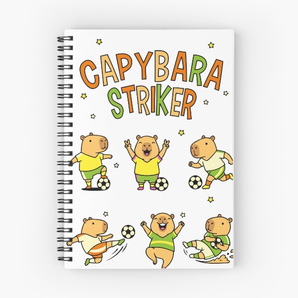 Item preview, Capy Striker - Soccer Capybara Goal designed and sold by RedStreamStudio.