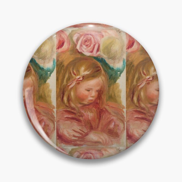 Item preview, Sleeping Child With Pink Roses designed and sold by artofuniverse.