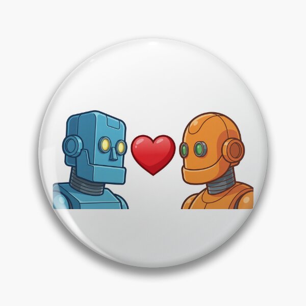 Artikelvorschau, Robot love entworfen und verkauft von CornershopTee.