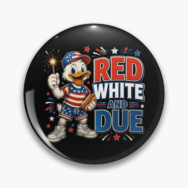 Item preview, Red White and Due Funny Goose 4th of July designed and sold by OlakunleOloroz.
