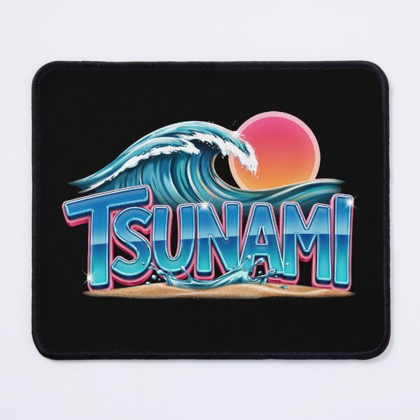 Item preview, Retro Japanese Tsunami Wave Streetwear Graphic designed and sold by YounexxART.