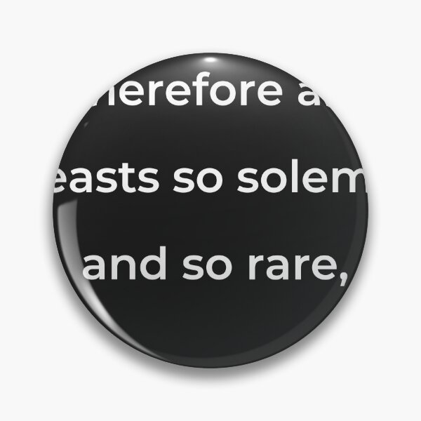 Item preview, "Por eso las fiestas son tan solemnes y tan raras," - imprimir blanco designed and sold by ariksworld.