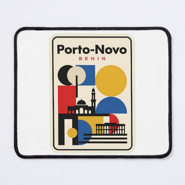 Item preview, Porto-Novo Benin Geometric Mid-Century Travel Style designed and sold by k3rstman1.