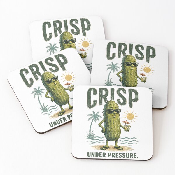Item preview, Crisp Under Pressure Funny Pickle designed and sold by StillWildink.