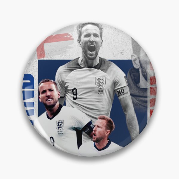 Artikelvorschau, Harry Kane England Poster - Three Lions Fußball Kunstdruck entworfen und verkauft von Af-RT10.