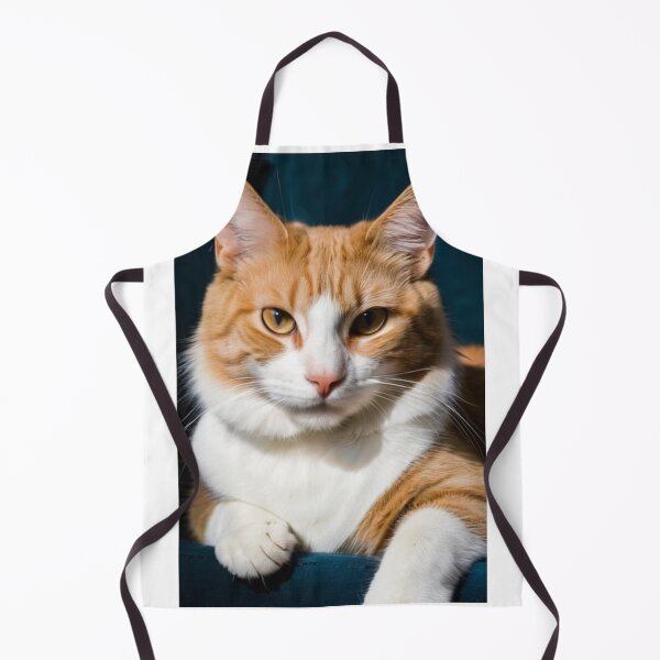 Item preview, Animals - Domestic cat, Refined feline portrait in close-up designed and sold by DoodyPets.