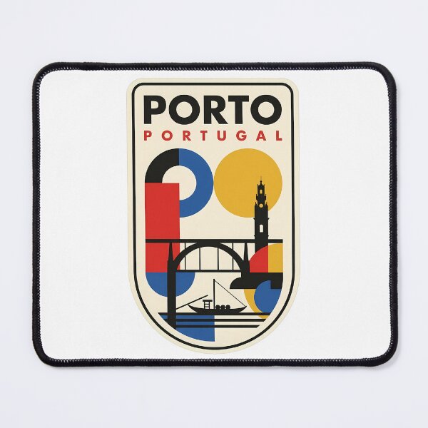 Item preview, Porto Portugal Geometric Minimalist Travel Scene designed and sold by k3rstman1.