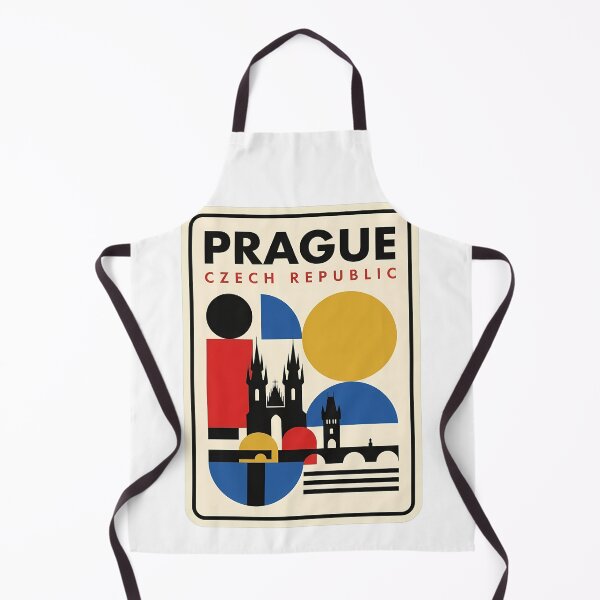 Item preview, Prague Czech Republic Geometric Landmark Cityscape designed and sold by k3rstman1.