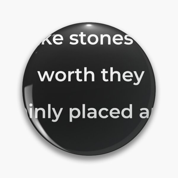 Item preview, "Like stones of worth they thinly placed are," - print white designed and sold by ariksworld.