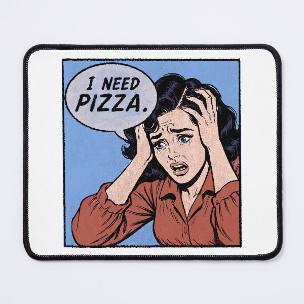 Item preview, I need Pizza designed and sold by fathi Illustration.