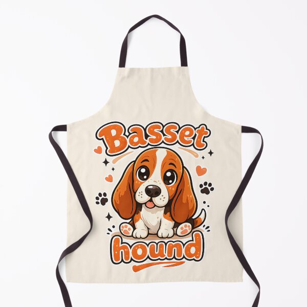Item preview, Basset Hound Sweetheart – Cute Puppy Dog Cartoon Design designed and sold by blankTeeShirt.