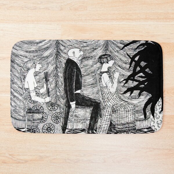 Item preview, - New Upload  - Edward Gorey - (61) - Whimsical Darkness – Gothic Illustration in the Style of Edward Gorey designed and sold by Romero Britto.
