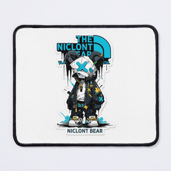 Item preview, Streetwear Bear Sticker – Urban Graffiti Cartoon Bear Vinyl Decal for Laptop, Phone & Water Bottle designed and sold by DaisyInStudio44.