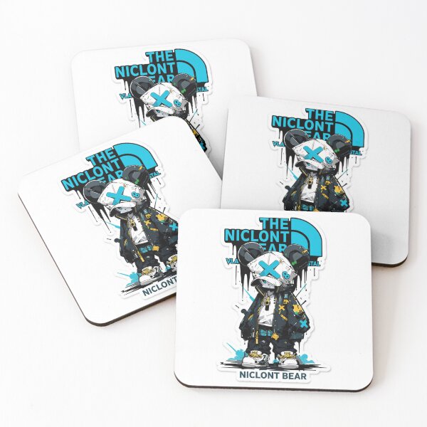 Item preview, Streetwear Bear Sticker – Urban Graffiti Cartoon Bear Vinyl Decal for Laptop, Phone & Water Bottle designed and sold by DaisyInStudio44.