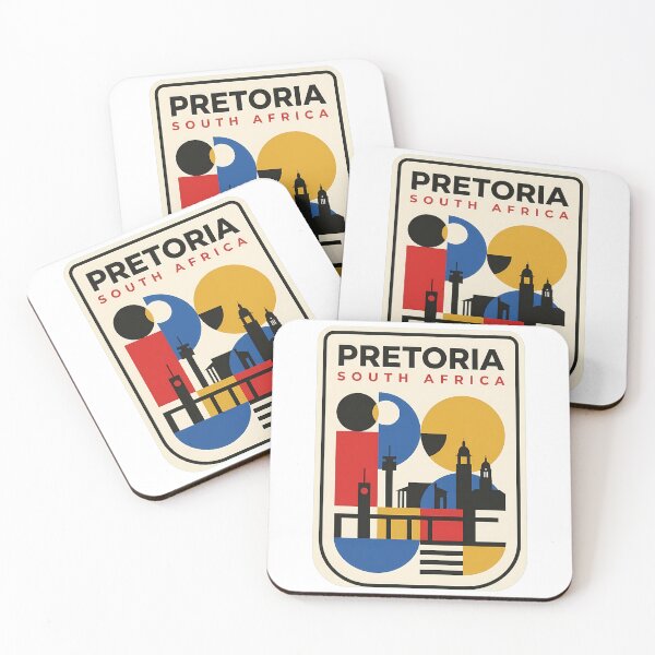Item preview, Pretoria South Africa Bauhaus Geometric Skyline designed and sold by k3rstman1.